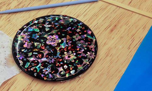 Mother-of-Pearl as Post-Firing Adornment